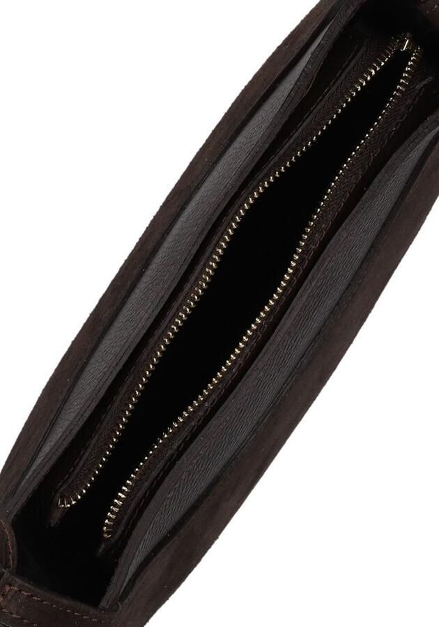 Notre-V Schoudertassen Daisy Suede Grain Bruin One size - Foto 4