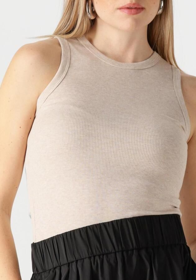 NOTRE-V Dames Tops & T-shirts Nv-dribbel Beige - Foto 2