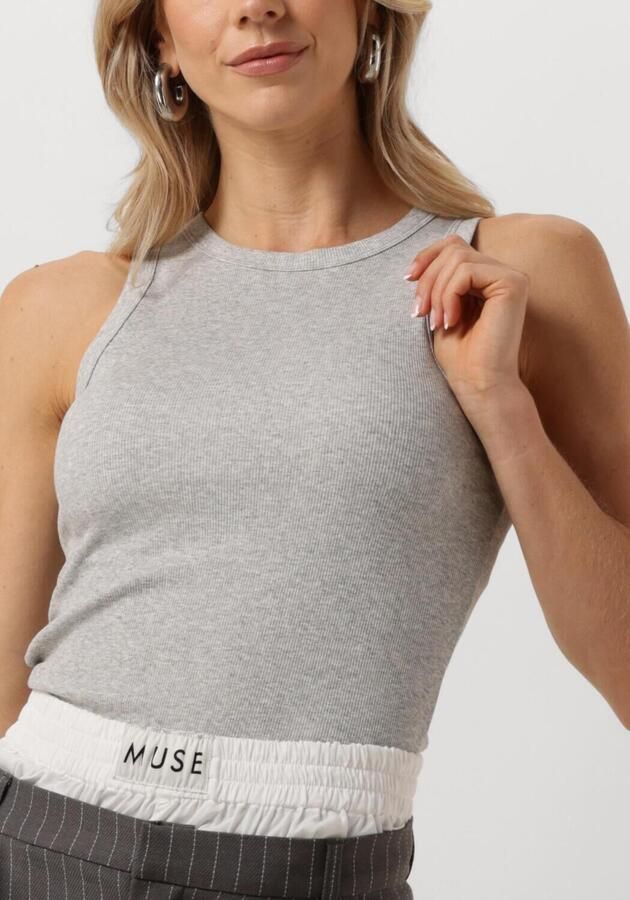 NOTRE-V Dames Tops & T-shirts Nv-dribbel Grijs - Foto 2