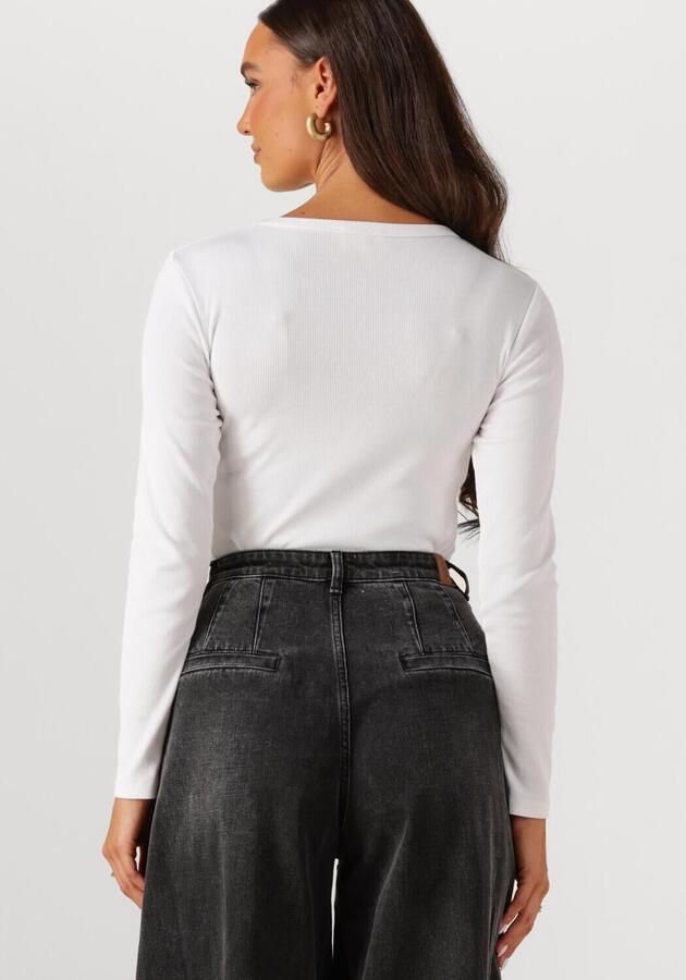 NOTRE-V Dames Tops & T-shirts Nv-eelke Round Neck Wit - Foto 1