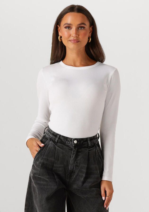 NOTRE-V Dames Tops & T-shirts Nv-eelke Round Neck Wit - Foto 3