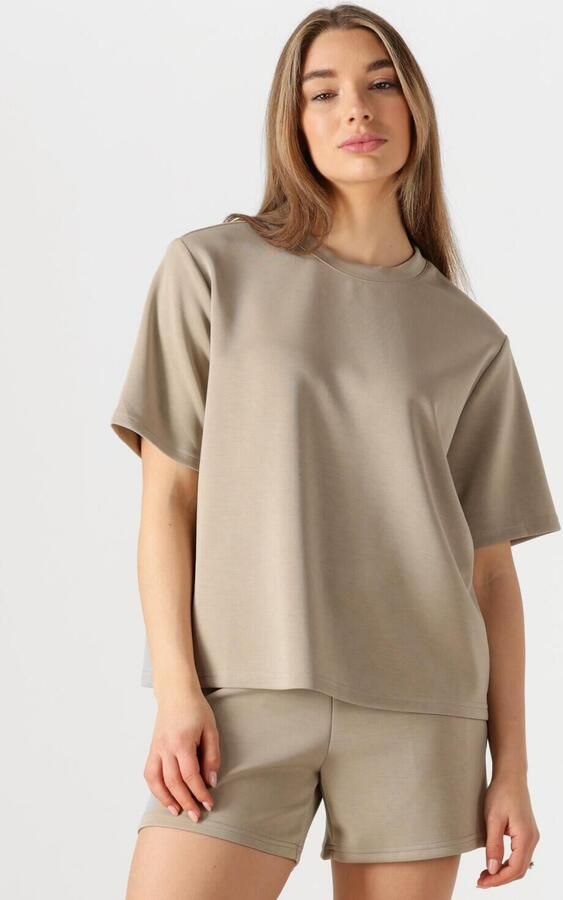 NOTRE-V Dames Tops & T-shirts Nv-fleta Taupe - Foto 4