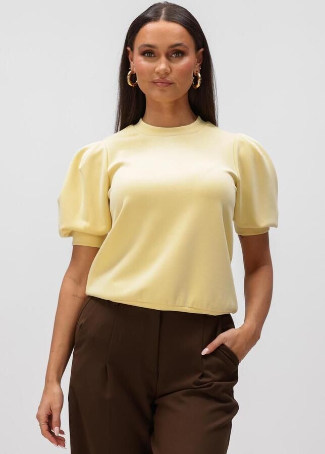 NOTRE-V Dames Tops & T-shirts Nv-frigie Butter Yellow