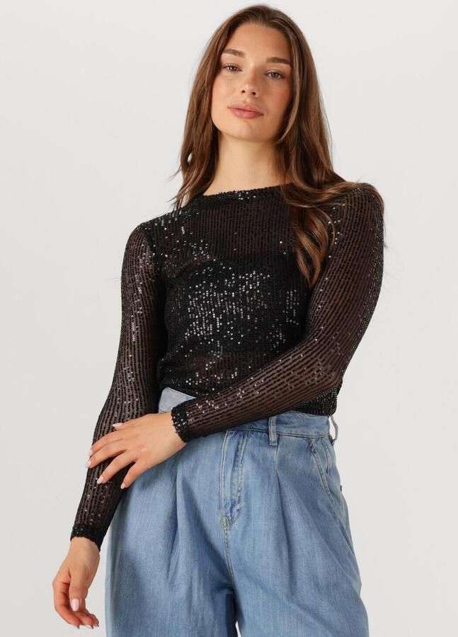 NOTRE-V Dames Tops & T-shirts Nv-geraldine Zwart - Foto 4