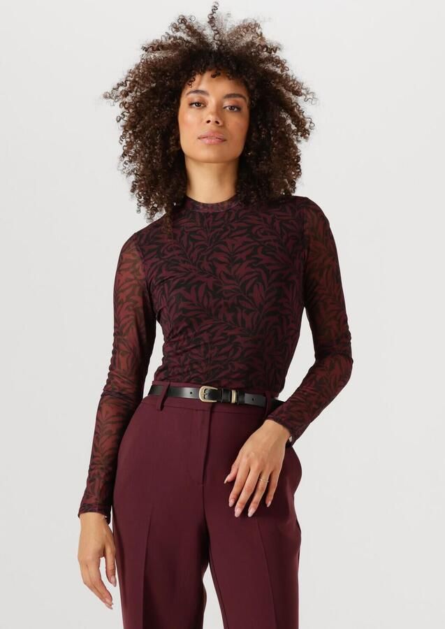 NOTRE-V Dames Tops & T-shirts Nv-geva Bordeaux - Foto 4