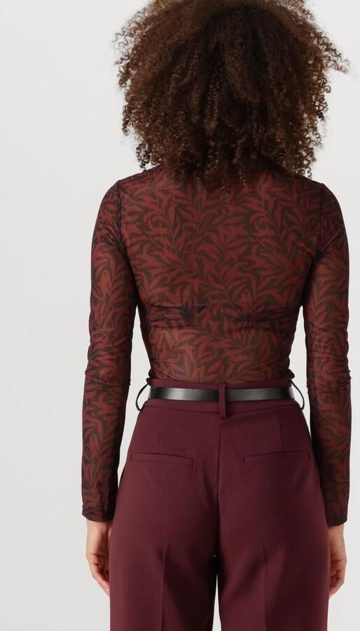 NOTRE-V Dames Tops & T-shirts Nv-geva Bordeaux - Foto 3