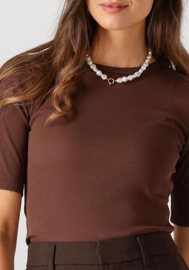 NOTRE-V Dames Tops & T-shirts Nv-hagar Bruin - Foto 2