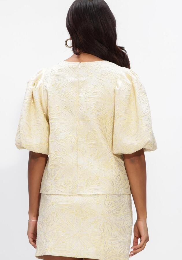 NOTRE-V Dames Tops & T-shirts Nv-hennie Brocade Top Ecru - Foto 3