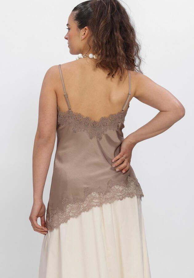 NOTRE-V Dames Tops & T-shirts Nv-herlinde Taupe - Foto 2