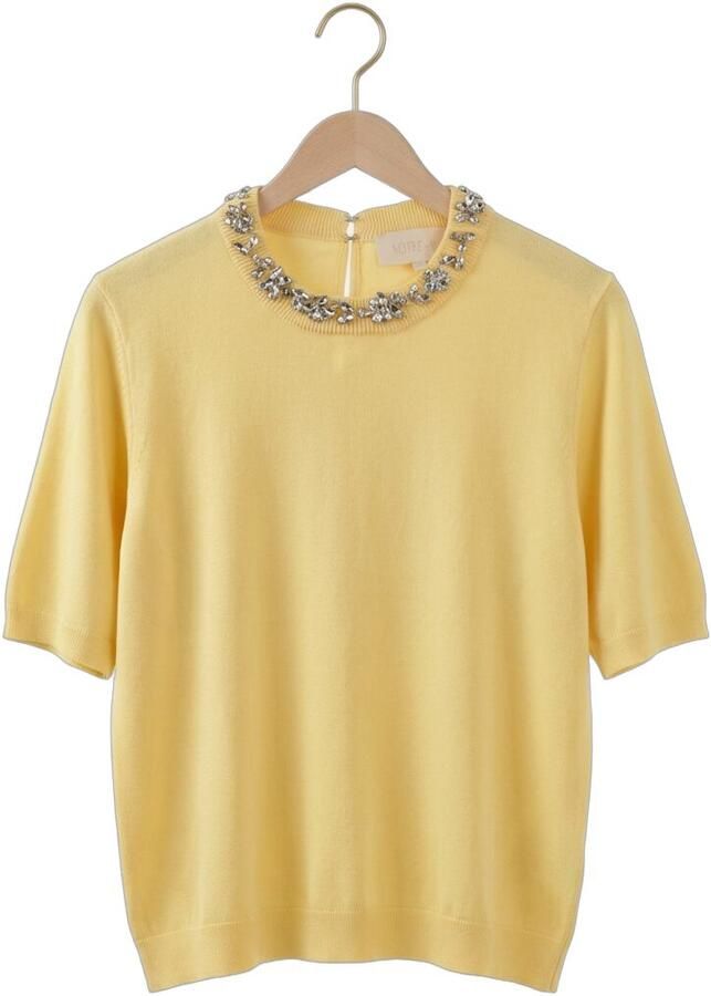 NOTRE-V Dames Tops & T-shirts Nv-herma Butter Yellow - Foto 2