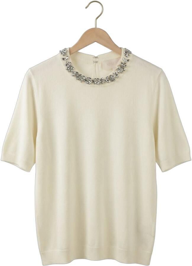 NOTRE-V Dames Tops & T-shirts Nv-herma Gebroken Wit - Foto 2