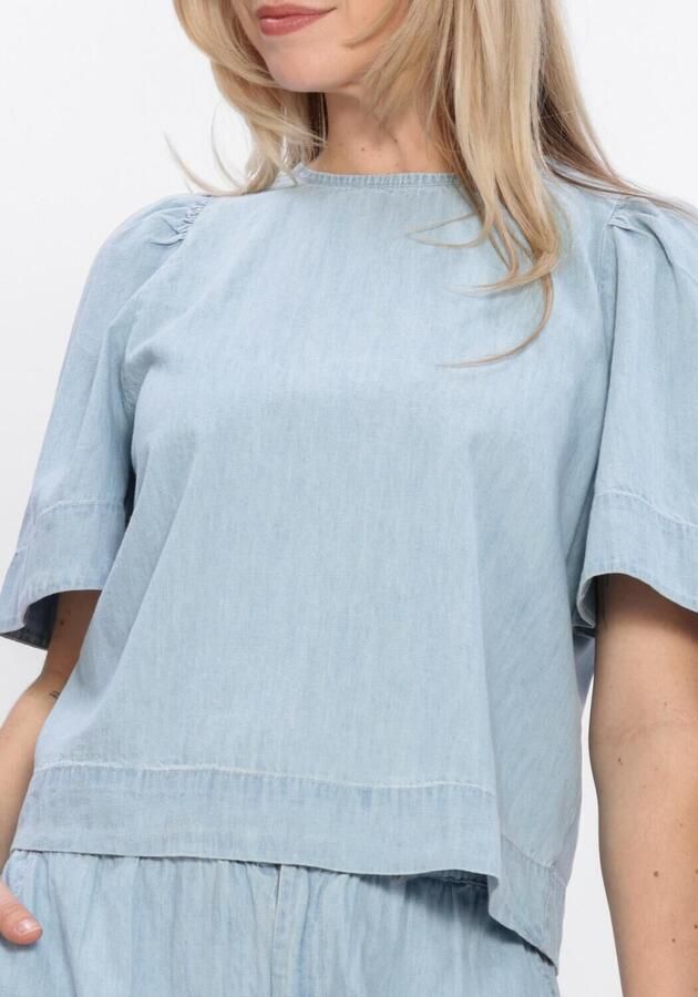 NOTRE-V Dames Tops & T-shirts Nv-hildegonde Lichtblauw - Foto 4