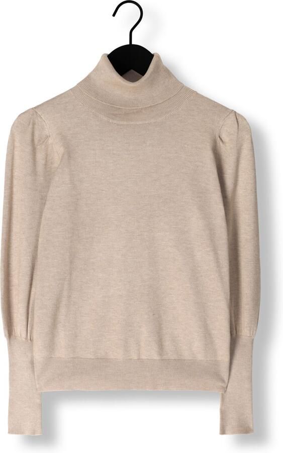 NOTRE-V Dames Truien & Vesten Basic Knit Blouse Beige - Foto 3