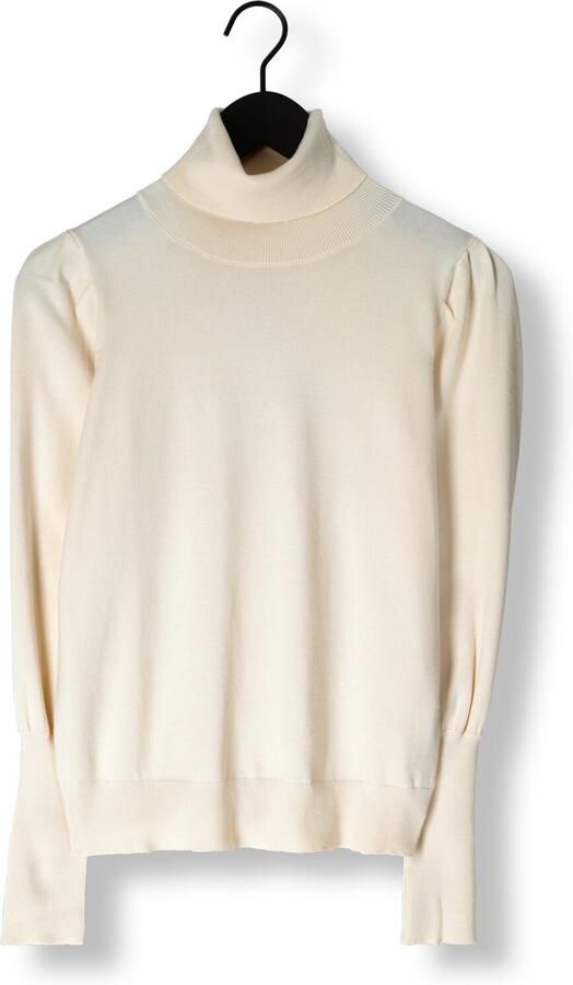 NOTRE-V Dames Truien & Vesten Basic Knit Blouse Ecru - Foto 3
