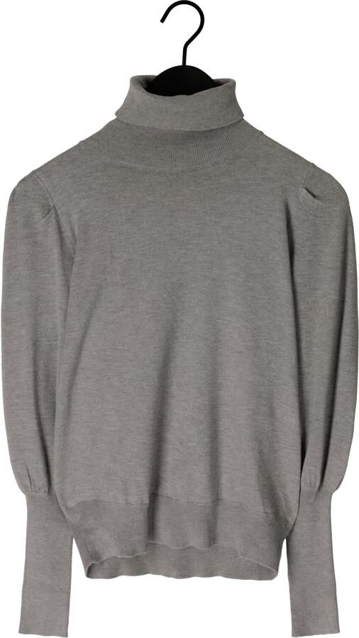 NOTRE-V Dames Truien & Vesten Basic Knit Blouse Grijs - Foto 3