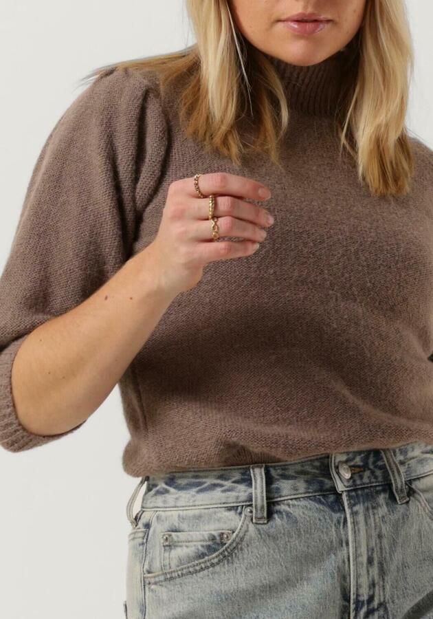 NOTRE-V Dames Truien & Vesten Knit Nv Asia Taupe - Foto 3