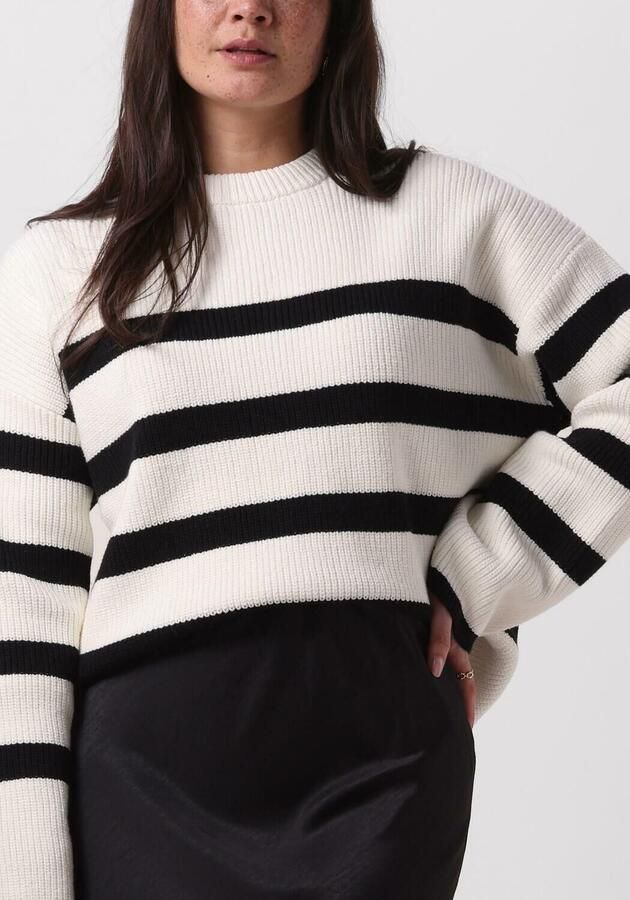 Notre-v Zwarte Trui Nv-Dune Stijl White Dames - Foto 3