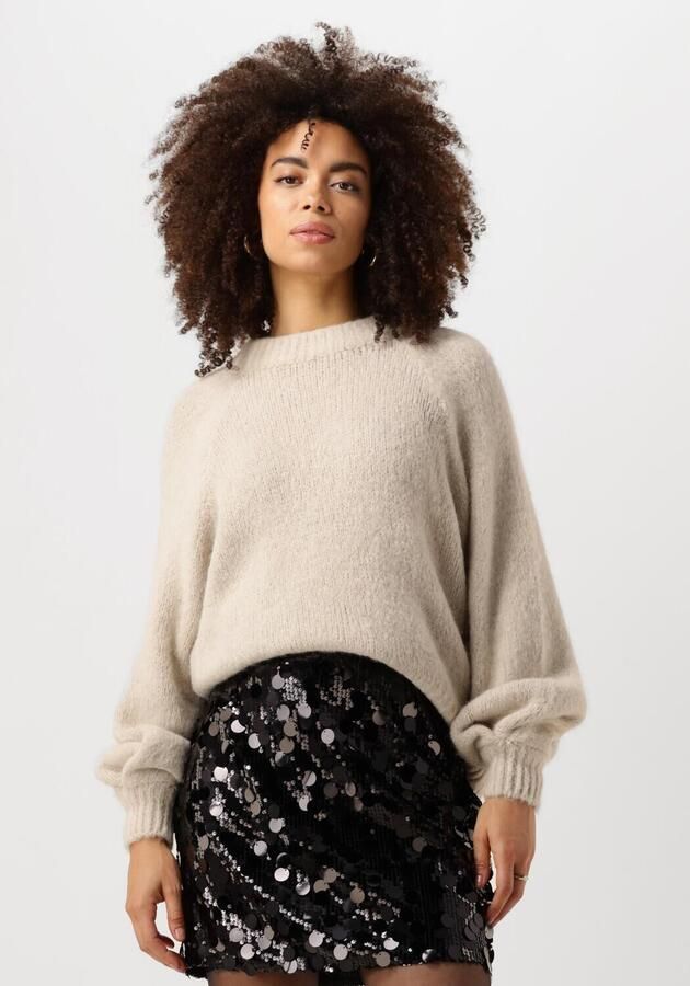 Notre-v Elegante crèmekleurige trui voor vrouwen Beige Dames - Foto 4