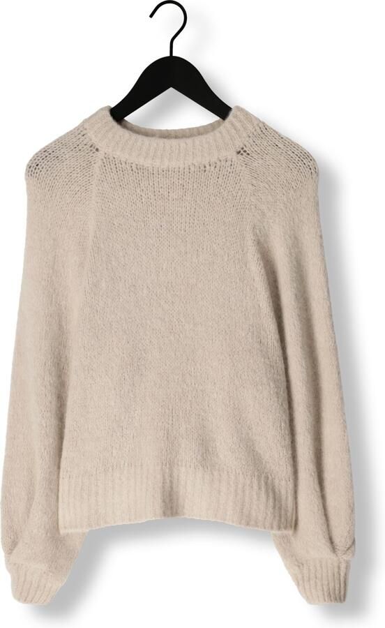 Notre-v Elegante crèmekleurige trui voor vrouwen Beige Dames - Foto 3