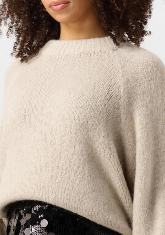 Notre-v Elegante crèmekleurige trui voor vrouwen Beige Dames - Foto 2