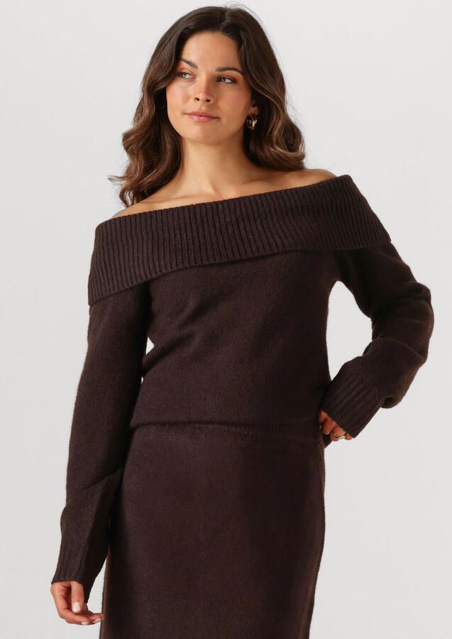 NOTRE-V Dames Truien & Vesten Nv-gesa Bruin - Foto 4