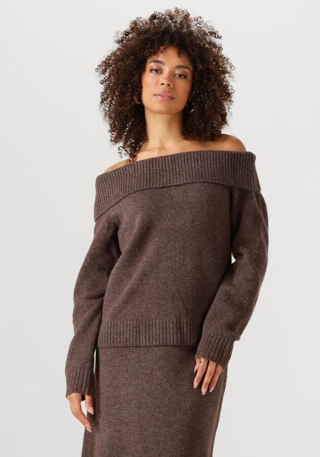 NOTRE-V Dames Truien & Vesten Nv-gesa Bruin - Foto 4