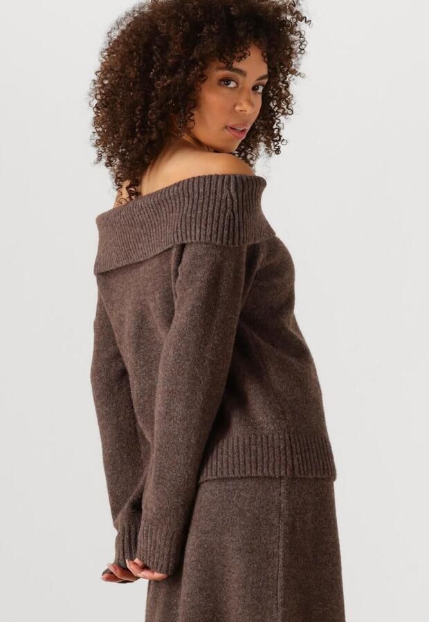 NOTRE-V Dames Truien & Vesten Nv-gesa Bruin - Foto 3