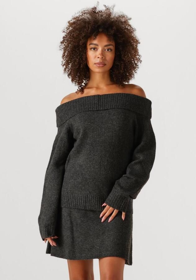 NOTRE-V Dames Truien & Vesten Nv-gesa Donkergrijs - Foto 4