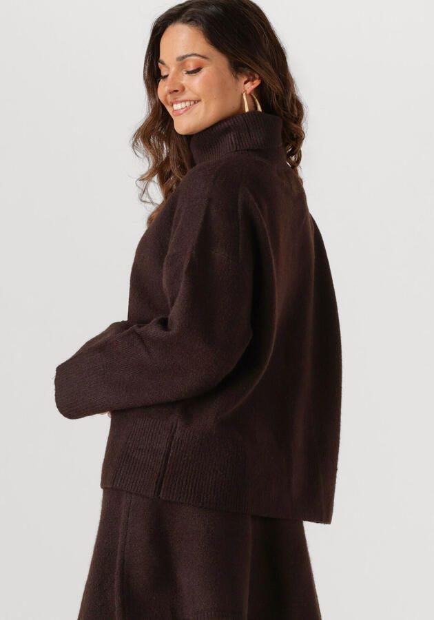 NOTRE-V Dames Truien & Vesten Nv-gwenda Bruin - Foto 2