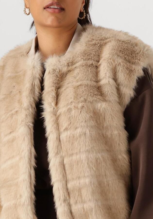 NUKUS Dames Blazers Billy Gilet Stripe Zand - Foto 2