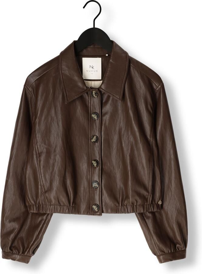 NUKUS Dames Blazers Fiene Jacket Bruin