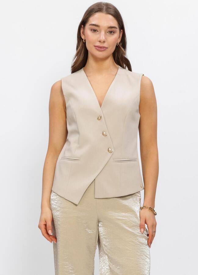 NUKUS Dames Blazers Julia Gilet Beige