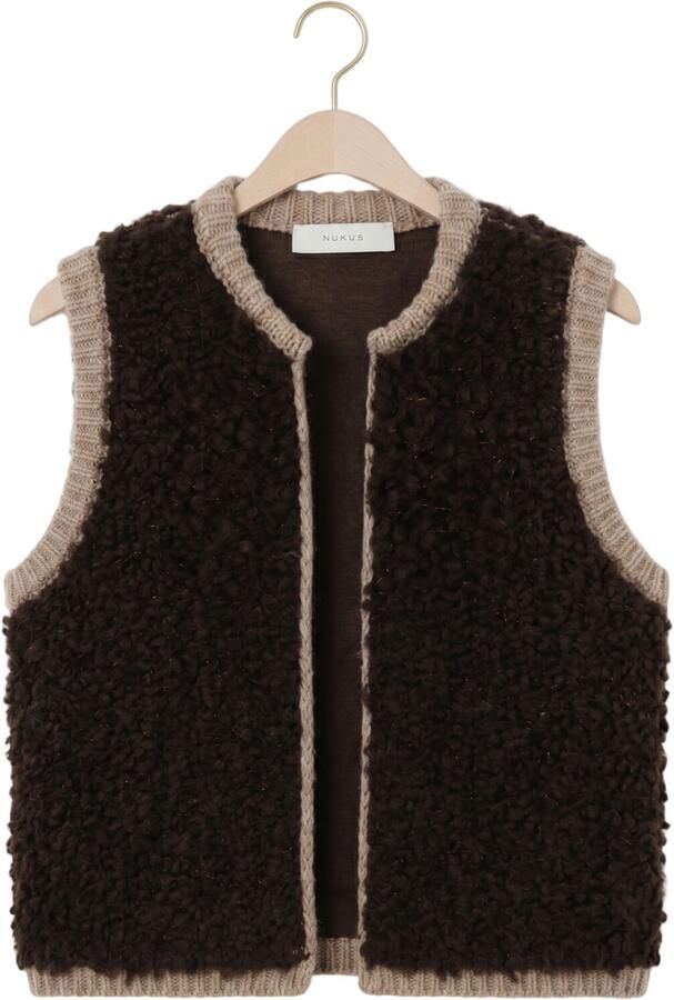 NUKUS Dames Blazers Lana Gilet Bruin - Foto 4