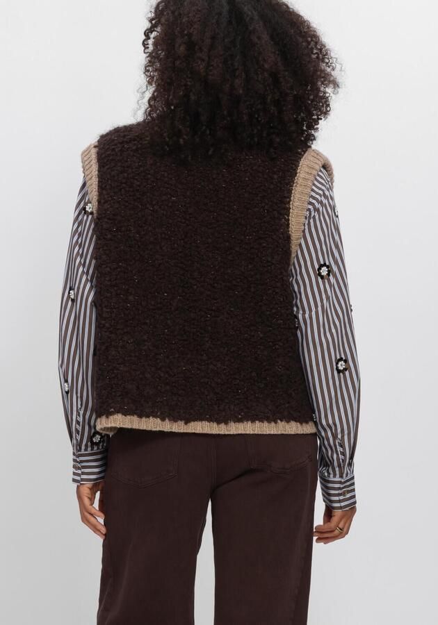 NUKUS Dames Blazers Lana Gilet Bruin - Foto 2