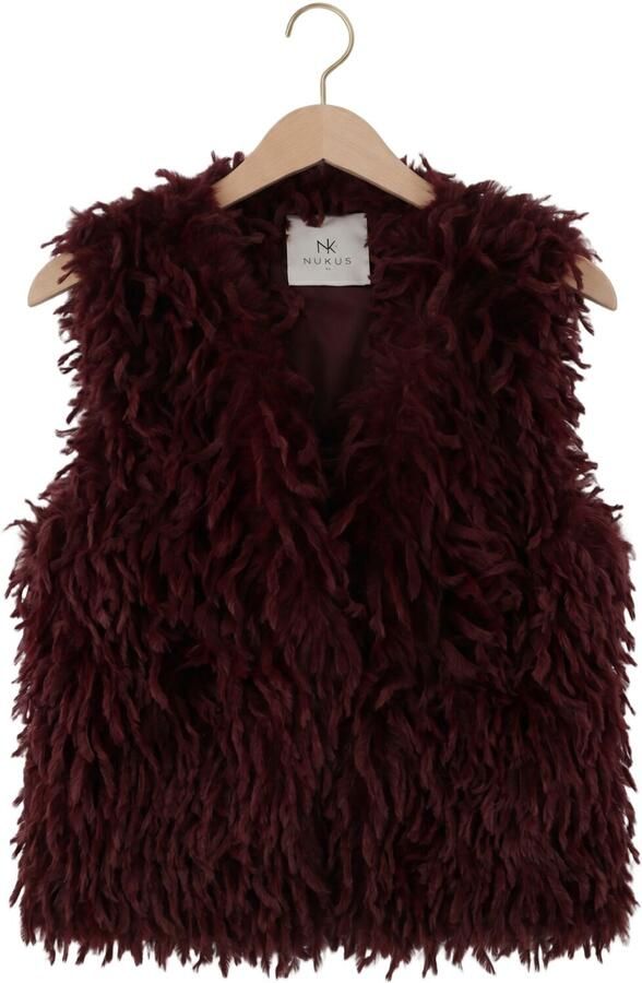 NUKUS Dames Blazers Mila Gilet Feather Bordeaux - Foto 4