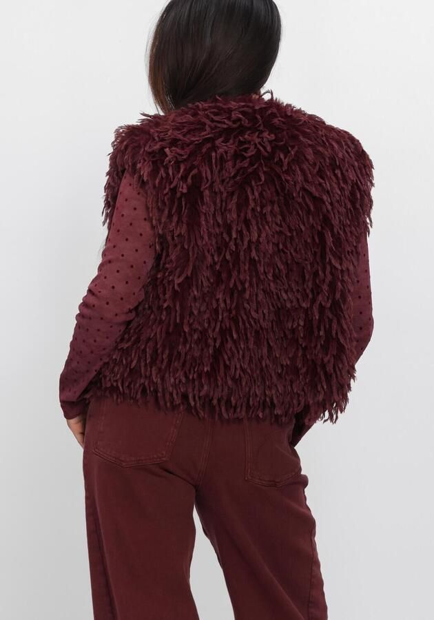 NUKUS Dames Blazers Mila Gilet Feather Bordeaux - Foto 2