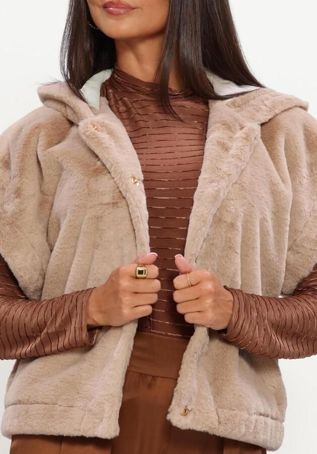 NUKUS Dames Blazers Xandra Gilet Beige - Foto 4