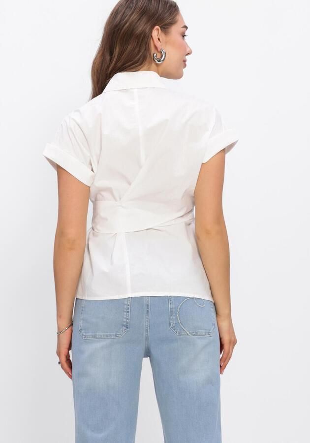 NUKUS Dames Blouses Aneta Top Wit - Foto 2