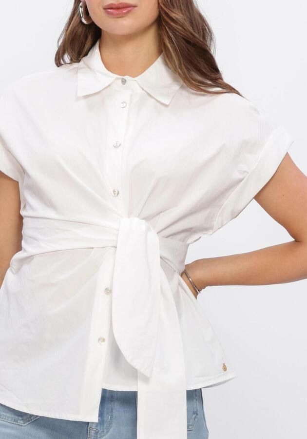 NUKUS Dames Blouses Aneta Top Wit - Foto 3