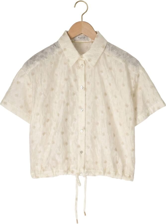 NUKUS Dames Blouses Britt Blouse Flower Gebroken Wit - Foto 2