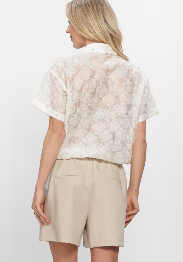 NUKUS Dames Blouses Britt Blouse Flower Gebroken Wit - Foto 3