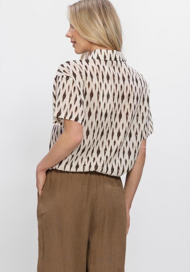 NUKUS Dames Blouses Britt Blouse Print Gebroken Wit - Foto 4