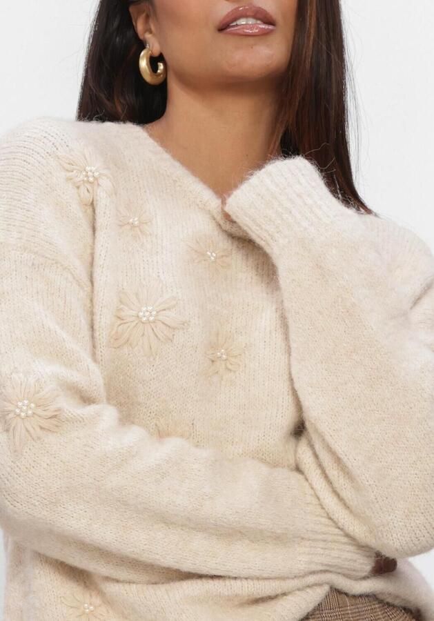 NUKUS Dames Blouses Konstanza Pullover Flower Creme - Foto 4