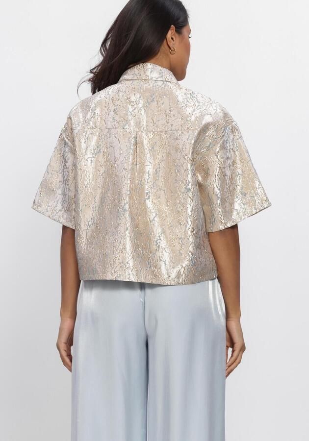NUKUS Dames Blouses Leena Blouse Goud - Foto 3