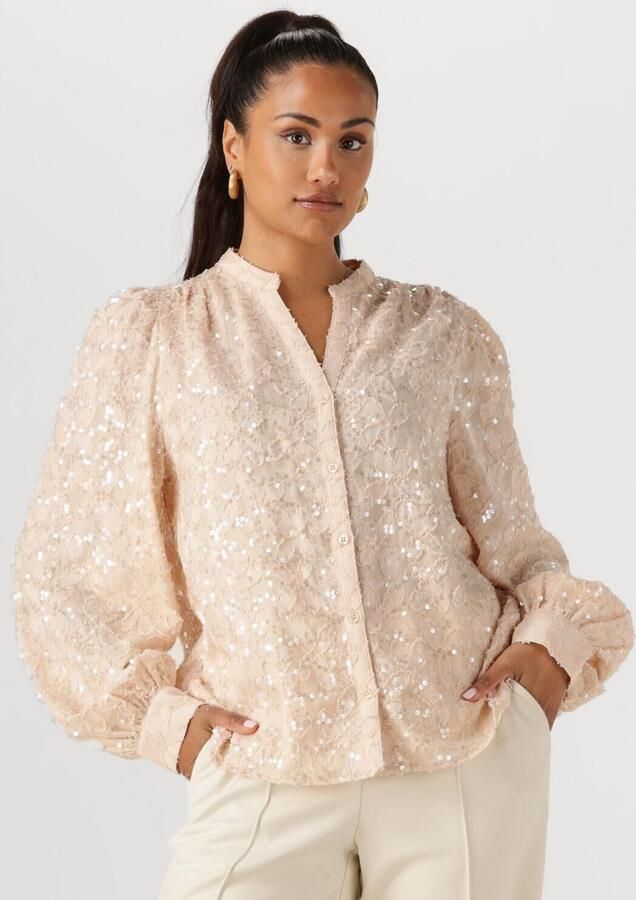 NUKUS Dames Blouses Lizzy Blouse Beige - Foto 4