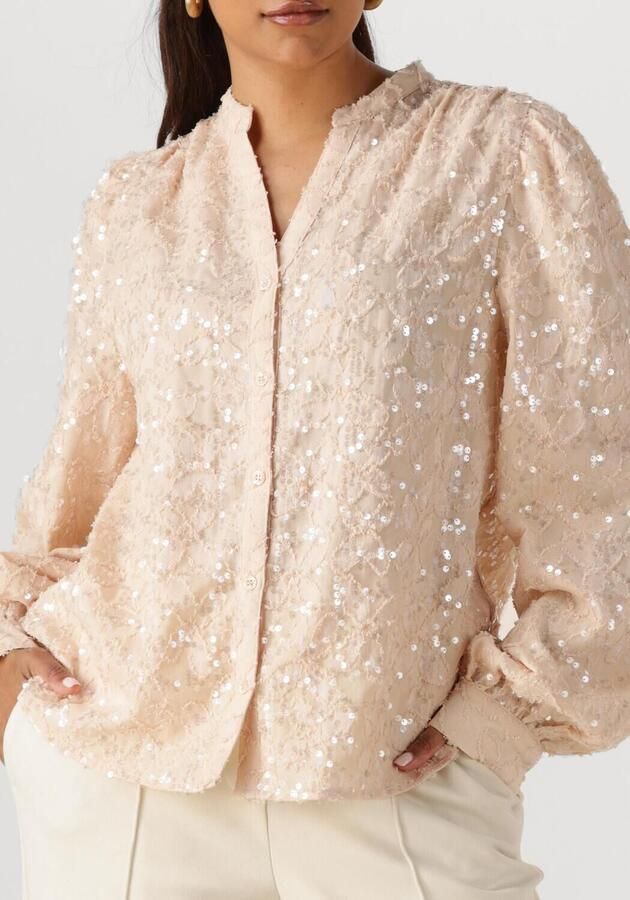 NUKUS Dames Blouses Lizzy Blouse Beige - Foto 2
