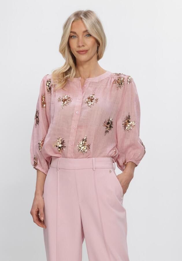NUKUS Dames Blouses Lynn Blouse Paillet Roze