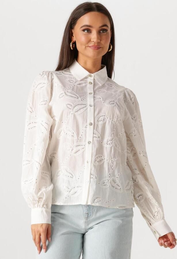NUKUS Dames Blouses Milanova Blouse Wit