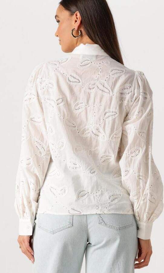 NUKUS Dames Blouses Milanova Blouse Wit - Foto 4