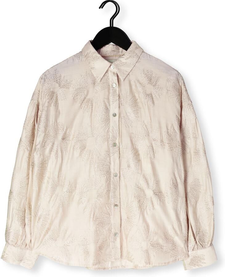 NUKUS Dames Blouses Nola Blouse Embroidery Creme - Foto 2